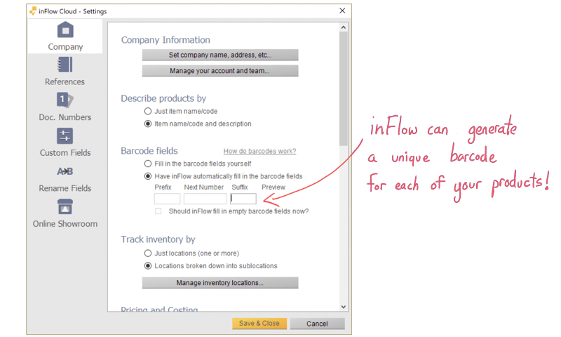 how to create barcodes
