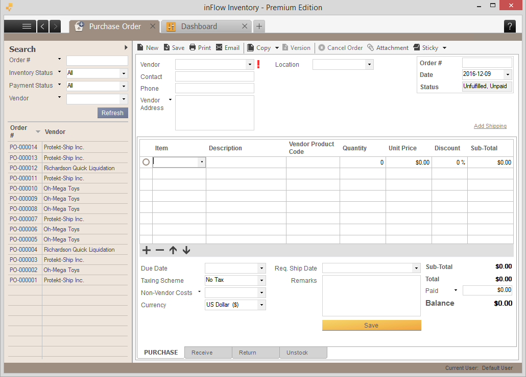 Purchase Order