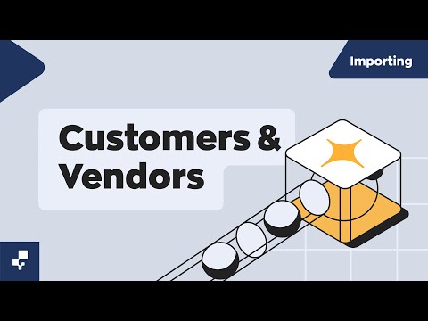 Importing Customers &amp; Vendors | Importing Data to inFlow
