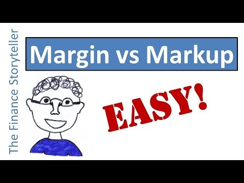 Margin versus Markup