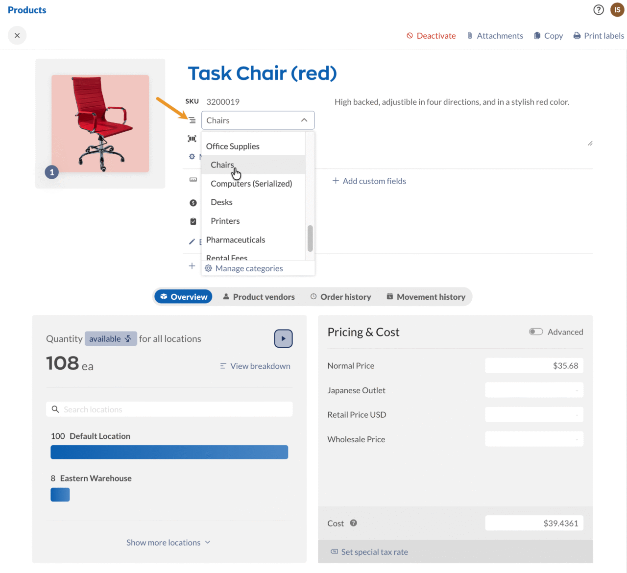 How to categorize products in inFlow - inFlow Inventory