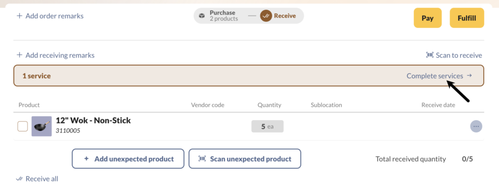How to create and complete purchase orders - inFlow Inventory