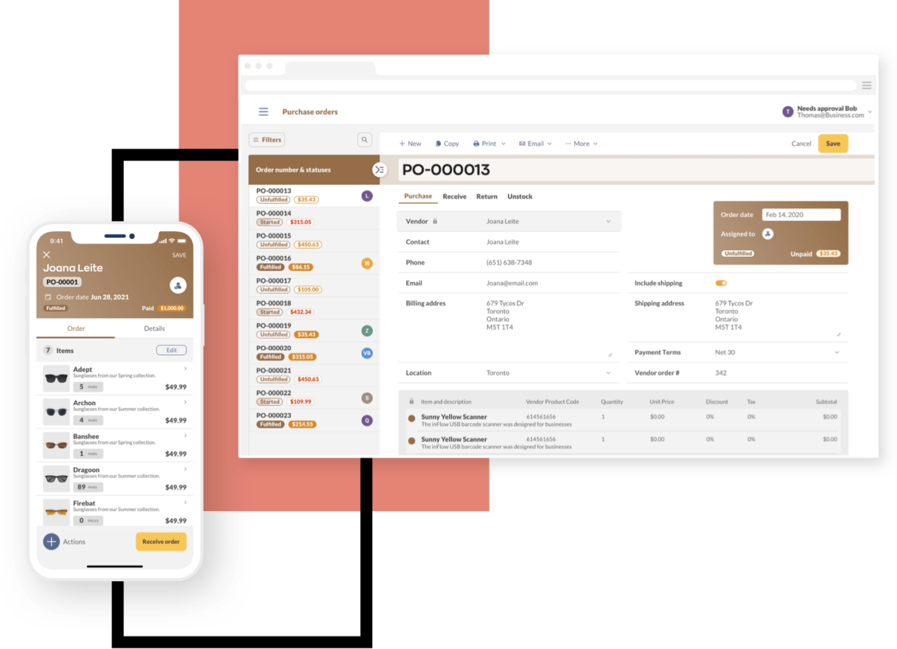 inFlow vs. Excel - inFlow Inventory