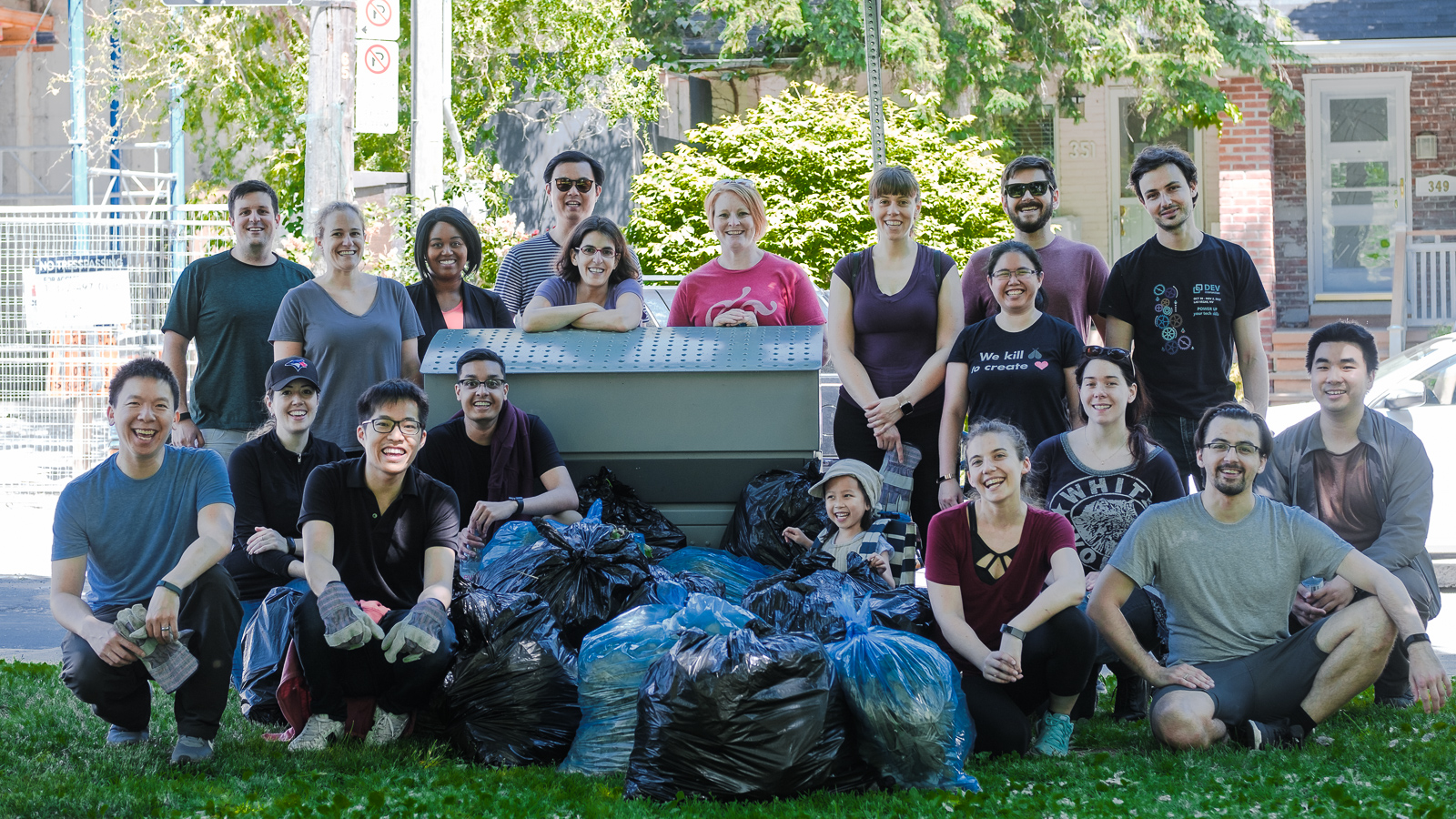 A shot of the inFlow team (Archon Systems) at Glen Stewart Ravine