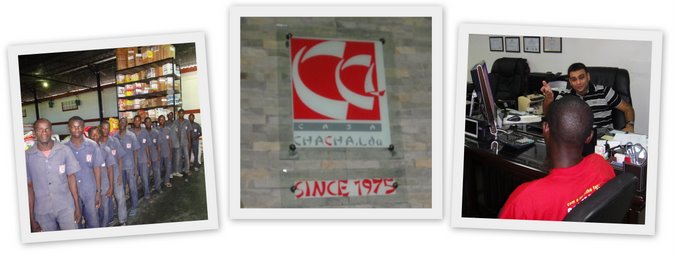 Casa Chacha Logo and Staff Members