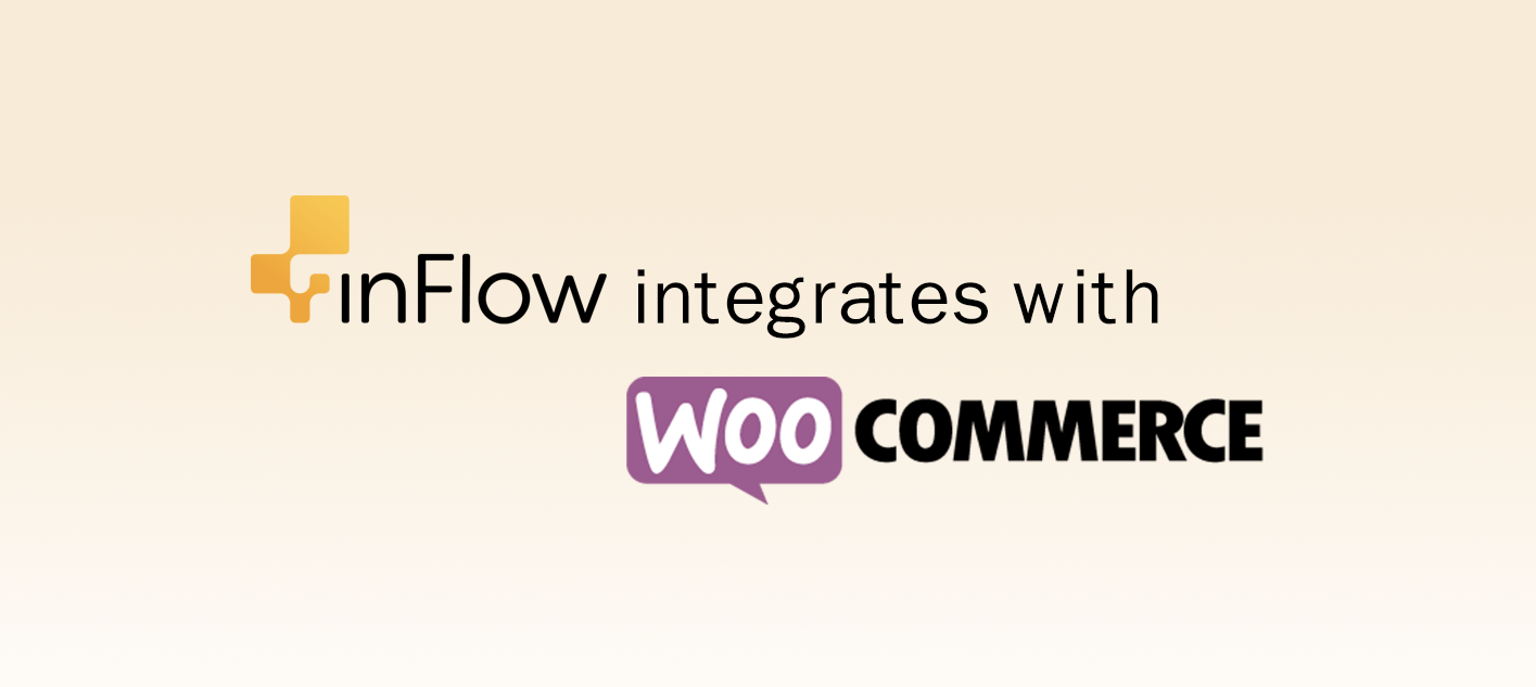 inFlow integrates with WooCommerce
