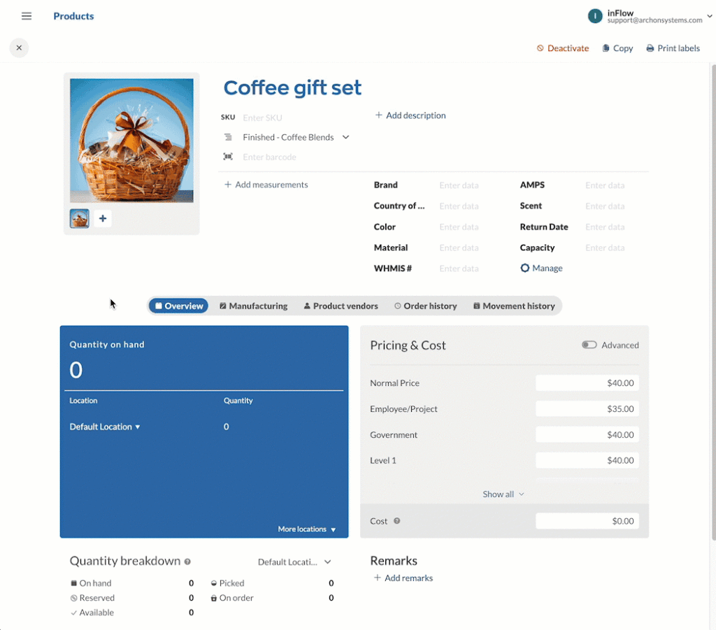 How to create and use bundle products in inFlow - inFlow Inventory