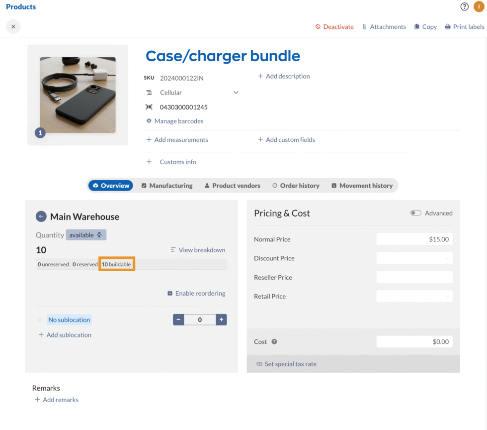 How to create and use bundle products in inFlow - inFlow Inventory
