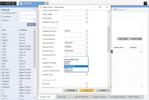 How to import multiple pricing schemes to products in inFlow - inFlow ...