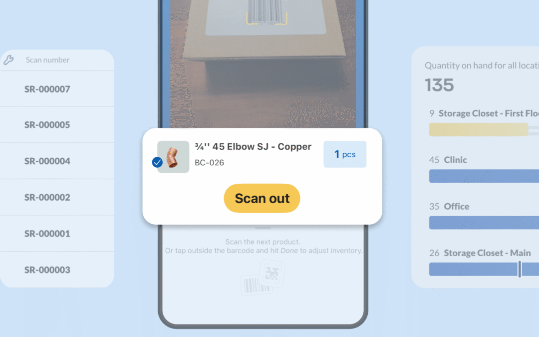 inFlow Stockroom: The fastest way to scan stock in or out