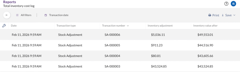 inFlow Inventory Inventory Release Notes and Updates