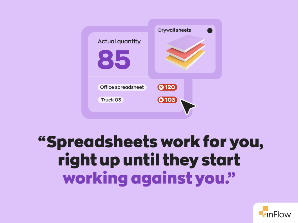 Quote: “Spreadsheets work for you, right up until they start working against you.”