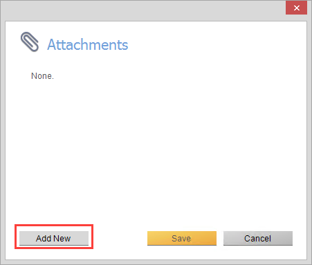 Attachment screen