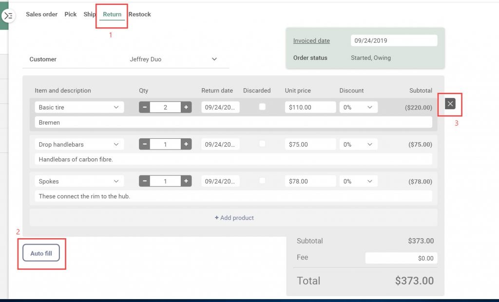 How to return products to vendors - inFlow Inventory